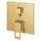 Grohe Eurocube Pressure Balance Valve Trim With 3-Way Diverter With Cartridge, Gold 29426GN0 - alternate 3